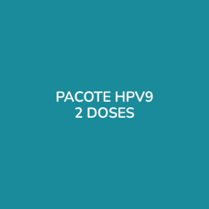 Pacote de vacina HPV9 2 doses