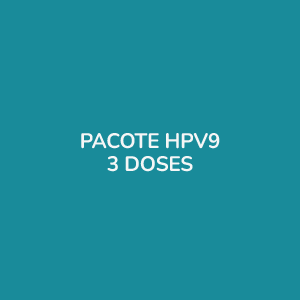 Pacote de vacina HPV9 3 doses